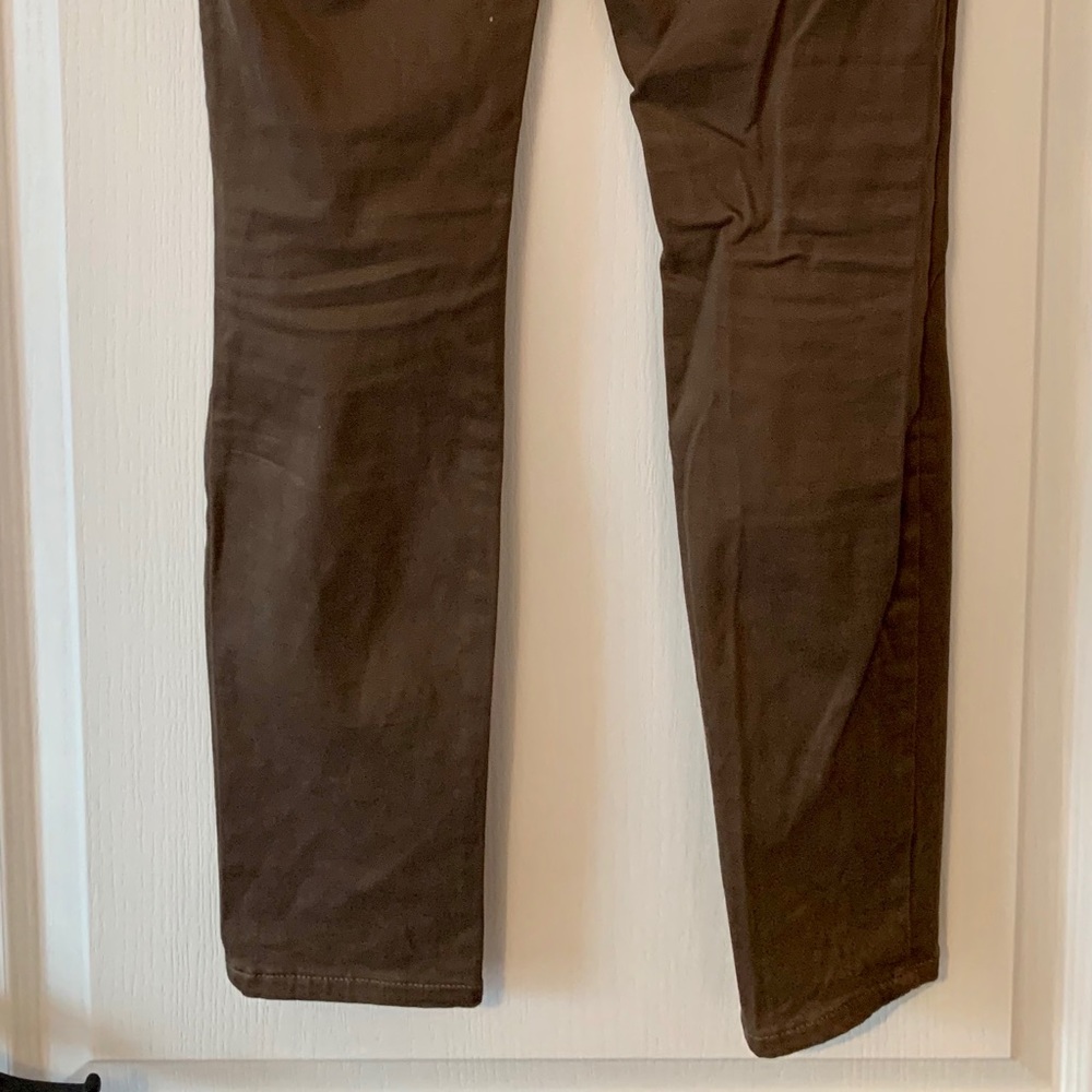 Express Mid Rise Brown Jeans Size 6 - Picture 5 of 5